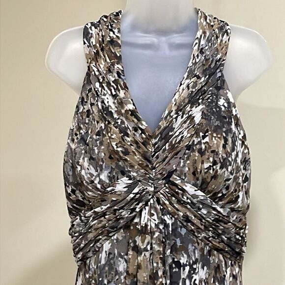 NWOT Jessica Howard Sleeveless Halter Style Dress. Size 12 L large - Picture 2 of 11